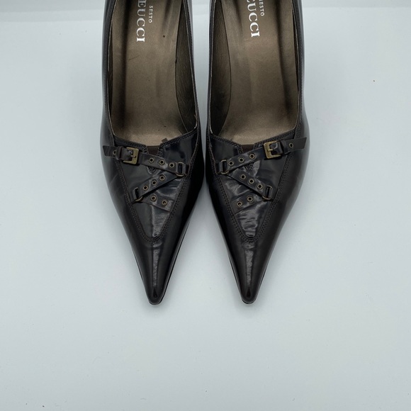 Meucci Brown Pumps Size 10 - Picture 2 of 6